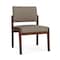 Lesro Lenox Armless Guest Chair, 22.5 in W 26 in L 31.5 in H LW1102 - alternate 1